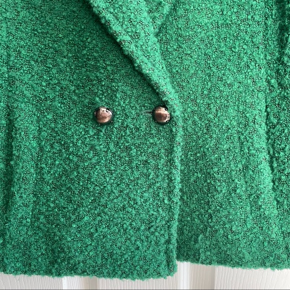 CAbi | Ivy Boucle Wool Blend Emerald Green Blazer - Picture 5 of 6